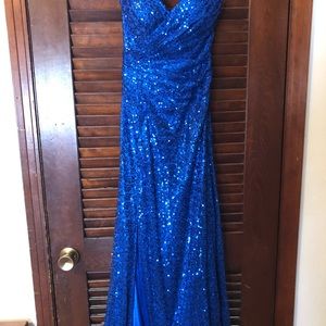 Royal Blue Gown